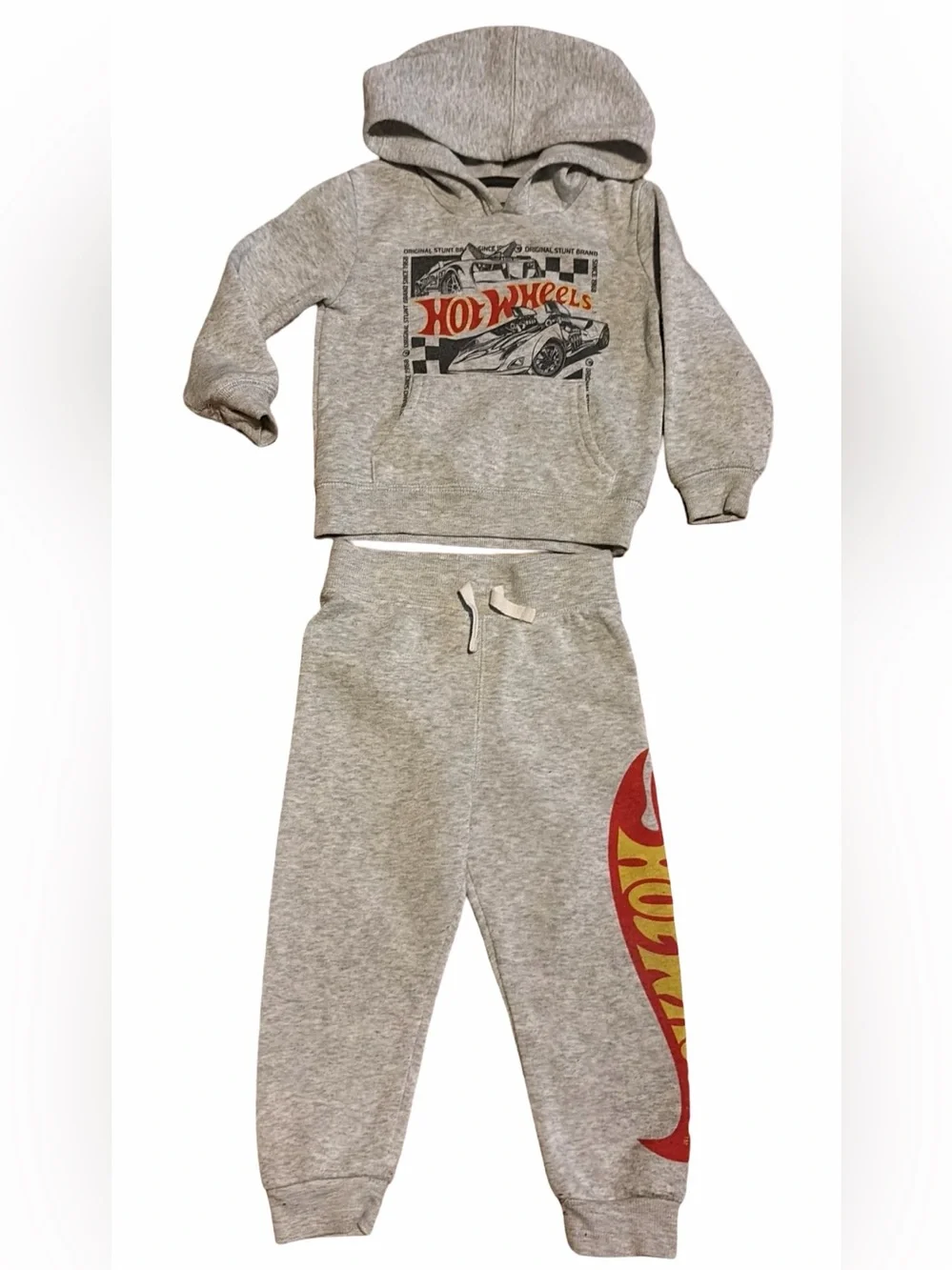 Hot Wheels Gray Kids Tracksuit